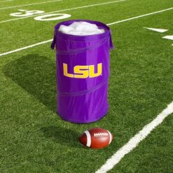 Pop Up Spiral Collegiate Laundry Hamper Bag With Easy Carry Handles(Pop Up Hamper Collegiate) -Smart Design Store pop up spiral collegiate laundry hamper bag with easy carry handles smart design collegiate 7052043 200 incrementing number 165423