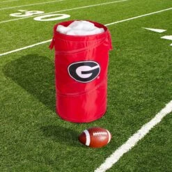 Pop Up Spiral Collegiate Laundry Hamper Bag With Easy Carry Handles(Pop Up Hamper Collegiate) -Smart Design Store pop up spiral collegiate laundry hamper bag with easy carry handles smart design collegiate 7052053 200 incrementing number 641177