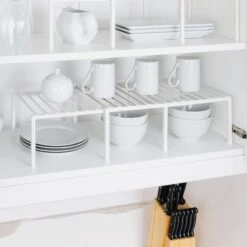 Premium Expandable Cabinet Storage Rack(Storage Shelf Rack Expandable Premium) 13 Premium Expandable Cabinet Storage Rack(Storage Shelf Rack Expandable Premium) -Smart Design Store premium expandable cabinet storage rack smart design kitchen 8423118as6 1415422