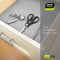 Premium Grip Shelf Liner - 12 Inch X 20 Feet(Shelf Liner Premium Grip 12x20) 23 Premium Grip Shelf Liner - 12 Inch X 20 Feet(Shelf Liner Premium Grip 12x20) -Smart Design Store premium grip shelf liner 12 inch x 20 feet smart design shelf liner 8729098 4076388