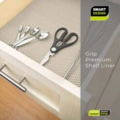 Premium Grip Shelf Liner - 12 Inch X 20 Feet(Shelf Liner Premium Grip 12x20) 35 Premium Grip Shelf Liner - 12 Inch X 20 Feet(Shelf Liner Premium Grip 12x20) -Smart Design Store premium grip shelf liner 12 inch x 20 feet smart design shelf liner 8729388 1055932