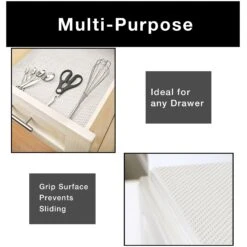 Premium Grip Shelf Liner - 18 Inch X 48 Feet(Shelf Liner Premium Grip 18x48) 15 Premium Grip Shelf Liner - 18 Inch X 48 Feet(Shelf Liner Premium Grip 18x48) -Smart Design Store premium grip shelf liner 18 inch x 48 feet smart design shelf liner 8726118as6 incrementing number 634356