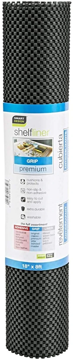 Premium Grip Shelf Liner - 18 Inch X 8 Feet(Shelf Liner Premium Grip) 32 Premium Grip Shelf Liner - 18 Inch X 8 Feet(Shelf Liner Premium Grip) -Smart Design Store premium grip shelf liner 18 inch x 8 feet smart design shelf liner 8726018 incrementing number 226245