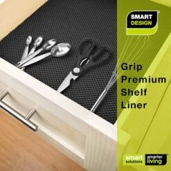 Premium Grip Shelf Liner - 18 Inch X 8 Feet(Shelf Liner Premium Grip) 36 Premium Grip Shelf Liner - 18 Inch X 8 Feet(Shelf Liner Premium Grip) -Smart Design Store premium grip shelf liner 18 inch x 8 feet smart design shelf liner 8726018 incrementing number 805606