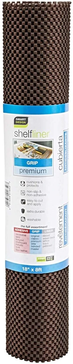 Premium Grip Shelf Liner - 18 Inch X 8 Feet(Shelf Liner Premium Grip) 26 Premium Grip Shelf Liner - 18 Inch X 8 Feet(Shelf Liner Premium Grip) -Smart Design Store premium grip shelf liner 18 inch x 8 feet smart design shelf liner 8726018 incrementing number 920102