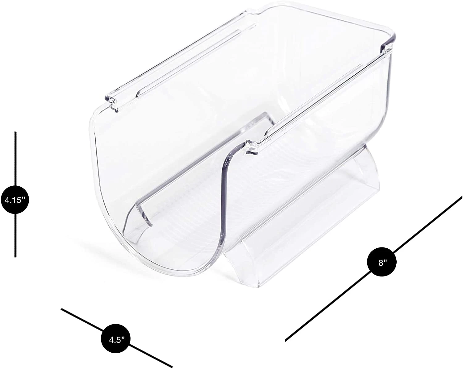 Refrigerator Bottle Holder With Handle - Holds 750 ML - BPA Free(Refrigerator Bottle Holder W Handle) 3 Refrigerator Bottle Holder With Handle - Holds 750 ML - BPA Free(Refrigerator Bottle Holder W Handle) - Image 3