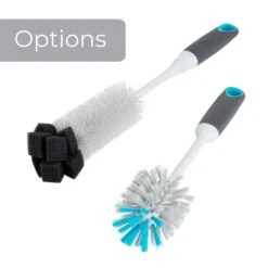 Rounded Bottle Brush With Non-Slip Handle(Bottle Brush Round) 22 Rounded Bottle Brush With Non-Slip Handle(Bottle Brush Round) -Smart Design Store rounded bottle brush with non slip handle smart design cleaning 7001471 incrementing number 885557