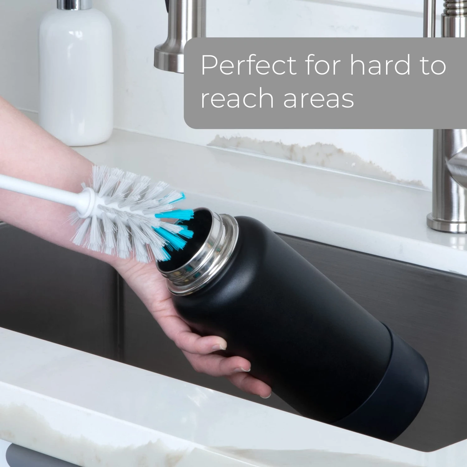 Rounded Bottle Brush With Non-Slip Handle(Bottle Brush Round) 8 Rounded Bottle Brush With Non-Slip Handle(Bottle Brush Round) - Image 8