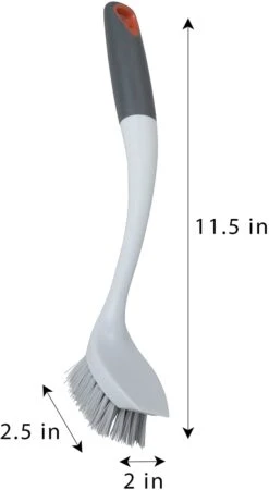 Scrub Brush With Scraper Tip(Scrub Brush) -Smart Design Store scrub brush with scraper tip smart design cleaning 7001141 incrementing number 358709