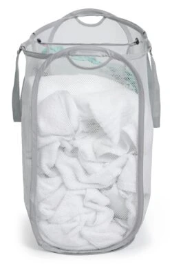 Slim Pop-Up Laundry Hamper With Center Divider & Portable Handles(Slim Pop Up Laundry Hamper With Center Divider Portable Handles) 7 Slim Pop-Up Laundry Hamper With Center Divider & Portable Handles(Slim Pop Up Laundry Hamper With Center Divider Portable Handles) -Smart Design Store slim pop up laundry hamper with center divider portable handles smart design 3119094 300 incrementing number 461073