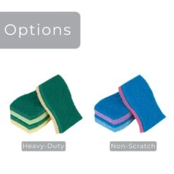 Smart Design Heavy Duty Cellulose Smart Scrub Sponge - Ultra Absorbent - Ergonomic Shape - Cleaning, Dishes, & Hard Stains - Green(Smart Design Heavy Duty Cellulose Smart Scrub Sponge Set Of 3 Ultra Absorbent Ergonomic Shape Cleaning Dishes Hard Stains) 22 Smart Design Heavy Duty Cellulose Smart Scrub Sponge - Ultra Absorbent - Ergonomic Shape - Cleaning, Dishes, & Hard Stains - Green(Smart Design Heavy Duty Cellulose Smart Scrub Sponge Set Of 3 Ultra Absorbent Ergonomic Shape Cleaning Dishes Hard Stains) -Smart Design Store smart design heavy duty cellulose smart scrub sponge ultra absorbent ergonomic shape cleaning dishes hard stains green smart design cleaning 7002015 incrementin 837376