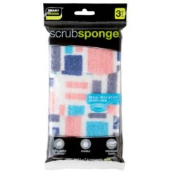 Smart Design Non-Scratch Cellulose Smart Scrub Sponge - Ultra Absorbent - Ergonomic Shape - Cleaning, Dishes, & Hard Stains(Smart Design Non Scratch Cellulose Smart Scrub Sponge Set Of 3 Ultra Absorbent Ergonomic Shape Cleaning Dishes Hard Stains) 33 Smart Design Non-Scratch Cellulose Smart Scrub Sponge - Ultra Absorbent - Ergonomic Shape - Cleaning, Dishes, & Hard Stains(Smart Design Non Scratch Cellulose Smart Scrub Sponge Set Of 3 Ultra Absorbent Ergonomic Shape Cleaning Dishes Hard Stains) -Smart Design Store smart design non scratch cellulose smart scrub sponge ultra absorbent ergonomic shape cleaning dishes hard stains smart design cleaning 7002025 incrementing num 301924