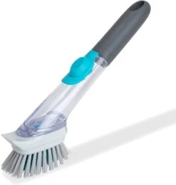 Soap Dispensing Dish Wand With Replaceable Head(Dish Brushes) -Smart Design Store soap dispensing dish wand with replaceable head smart design cleaning 7001531 incrementing number 391073