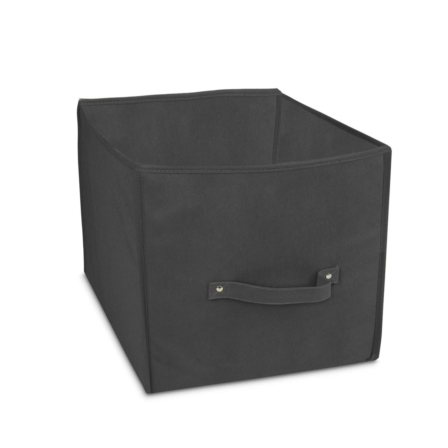 Storage Cube With Handle - 11 X 11 X 11 Inch - Black(Storage Cube With Handle 11 X 11 X 11 Inch Black) 1 Storage Cube With Handle - 11 X 11 X 11 Inch - Black(Storage Cube With Handle 11 X 11 X 11 Inch Black)