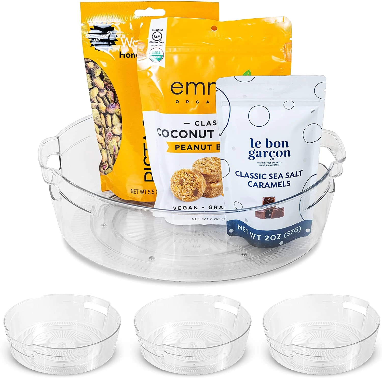 Tall Lazy Susan Spinning Turntable Organizer - 9 Inch(Lazy Susan Turntable 9inch Tall) 9 Tall Lazy Susan Spinning Turntable Organizer - 9 Inch(Lazy Susan Turntable 9inch Tall) - Image 9