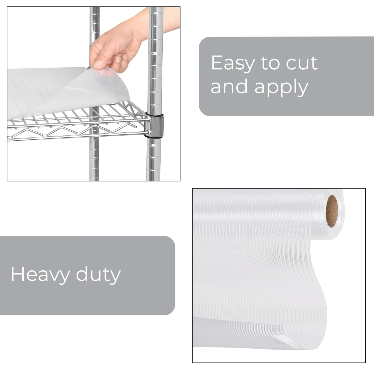 Wire Rack Shelf Liner - 18 Inch X 30 Feet - NSF Certified(Shelf Liner Wire Rack 18x30) 6 Wire Rack Shelf Liner - 18 Inch X 30 Feet - NSF Certified(Shelf Liner Wire Rack 18x30) - Image 6